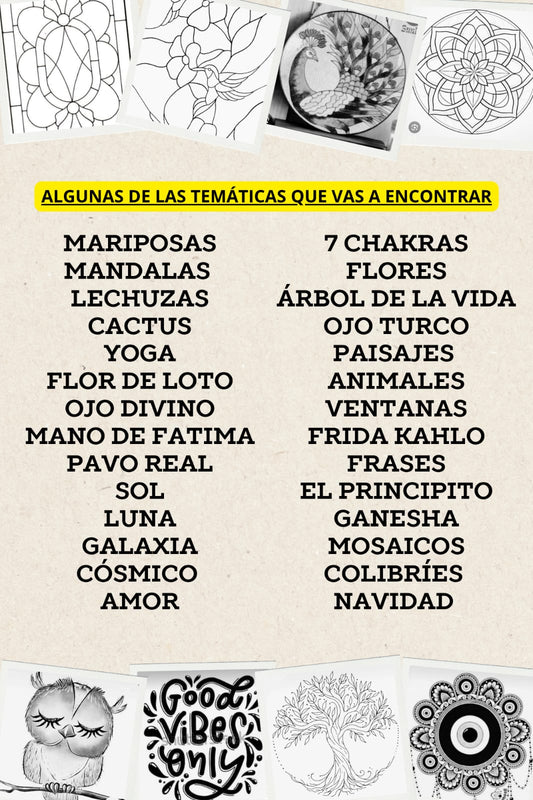 + 300 DISEÑOS EXCLUSIVOS "DESCARGABLES"